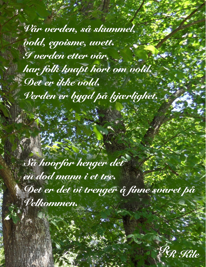 Kistepakta, første bok i serien Liber Mundi. Hvorfor henger det en død mann i et tre. Verden er et fredfullt sted. Maltrakterte lik henger ikke i trær.